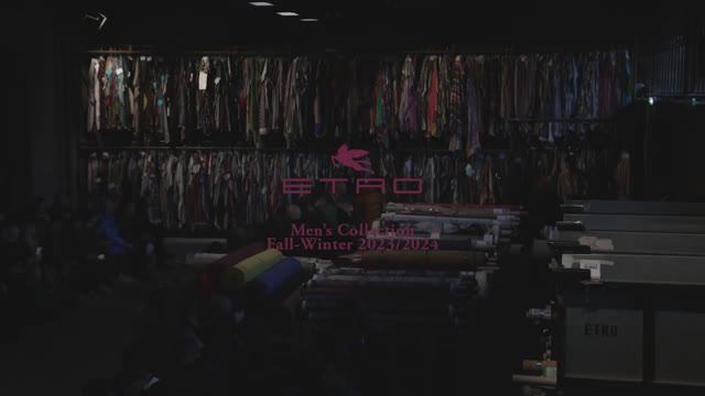 Показ мужской коллекции Etro осень-зима 2023-2024