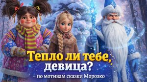 Тепло ли тебе, девица? — Песня и 3D мультик по сказке "Морозко"