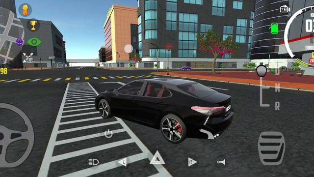 тест-драйв Тойота Камри в симуляторе автомобиля 2