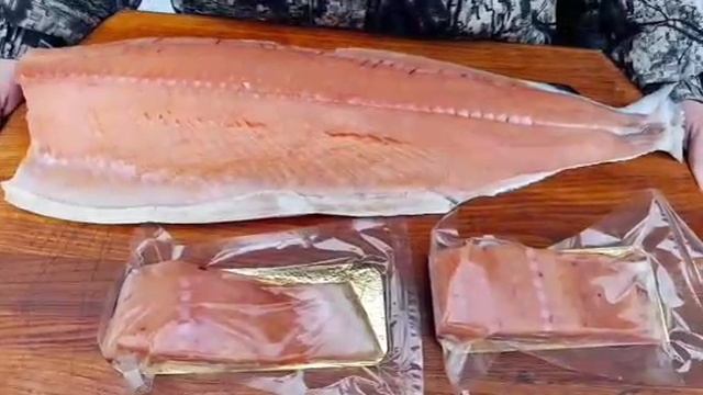 Сёмга пласт слабо солёный