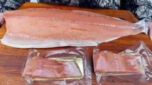 Сёмга пласт слабо солёный