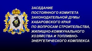 Заседание постоянного комитета Думы по вопросам строительства, ЖКХ и ТЭК 04.02.2026
