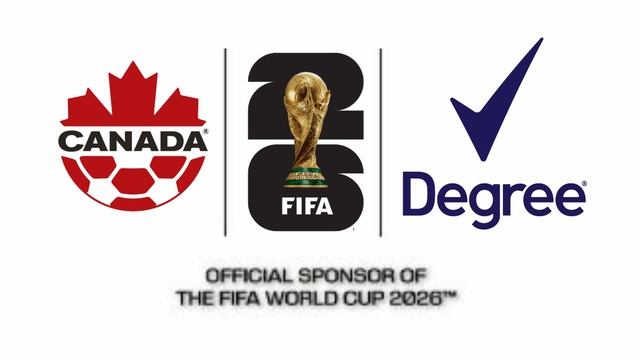 Degree - Official Partner of the Canada national soccer team & FIFA World Cup 26 in Canada