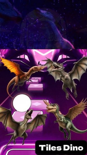 КТО САМЫЙ КРУТОЙ? - Мультики про Динозавров уровень 133 | МУЛЬТФИЛЬМЫ ДИНОЗАВРЫ в Tiles Hop