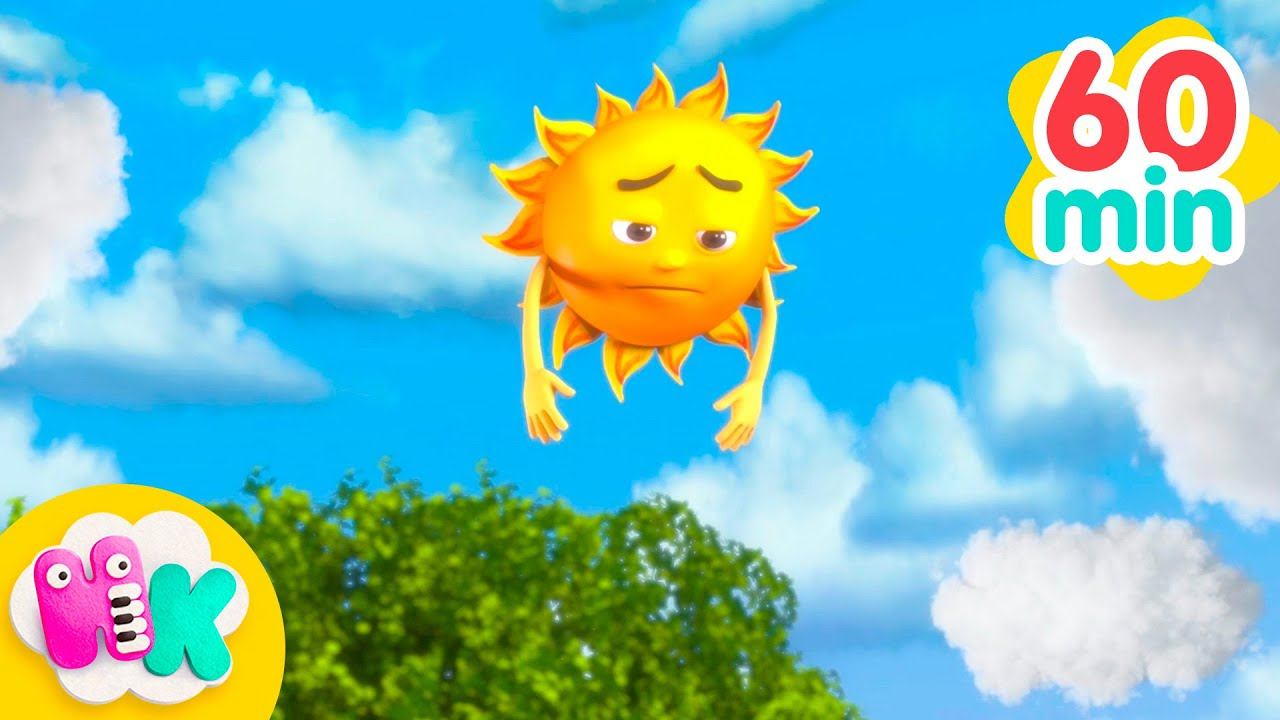 Amado Sol, Sol, Amado Sol Dourado ️ Música Infantil | HeyKids em Português смотреть онлайн