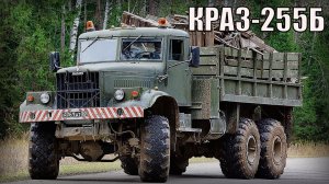 КРАЗ-255Б Советский крупнотоннажный грузовик Автопром СССР