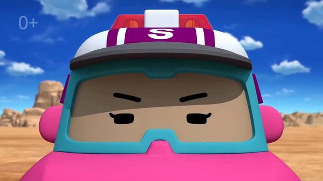 Робокар Полина приключение в пустыне мультфильм нарезка для детей и детишек#2026 смотреть онлайн