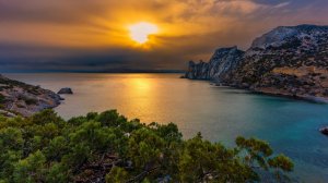 Красивая прогулка с лучшими видами природы полуострова - Новый Свет зимой