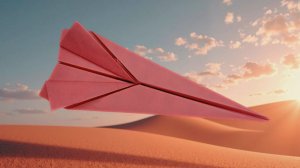 Как сделать самолет из бумаги, который долго летает