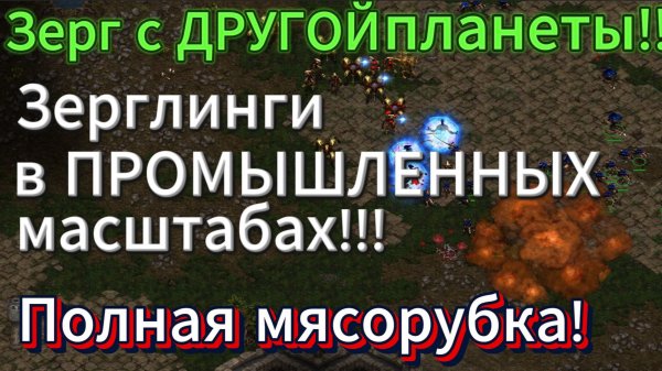 РЕКА ЗЕРГЛИНГОВ! Такого ПвЗ вы ещё НЕ ВИДЕЛИ | Рекорд по количеству юнитов. Самый многозадачный Зерг