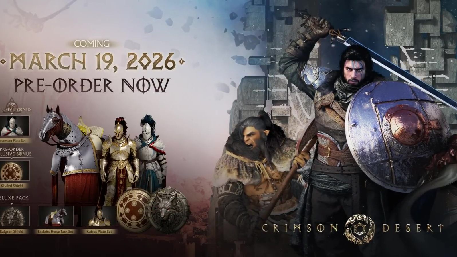 Crimson Desert Геймплей Трейлер 2026