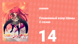 Пламенный взор Шаны 2 сезон 14 серия (аниме-сериал, 2007)