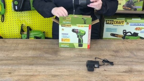 Шуруповерт аккумуляторный PA12PRO Procraft 12В