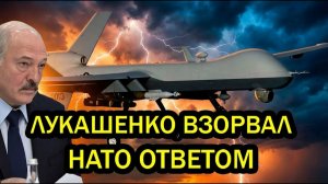 Дроны НАТО впервые ударили по Белоруссии за 4 года войны. ЛУКАШЕНКО ВЗОРВАЛ НАТО ОТВЕТОМ.,,