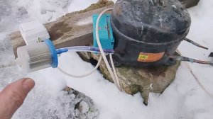«Инновационные поделки»    Насос своими руками из компрессора от холодильника