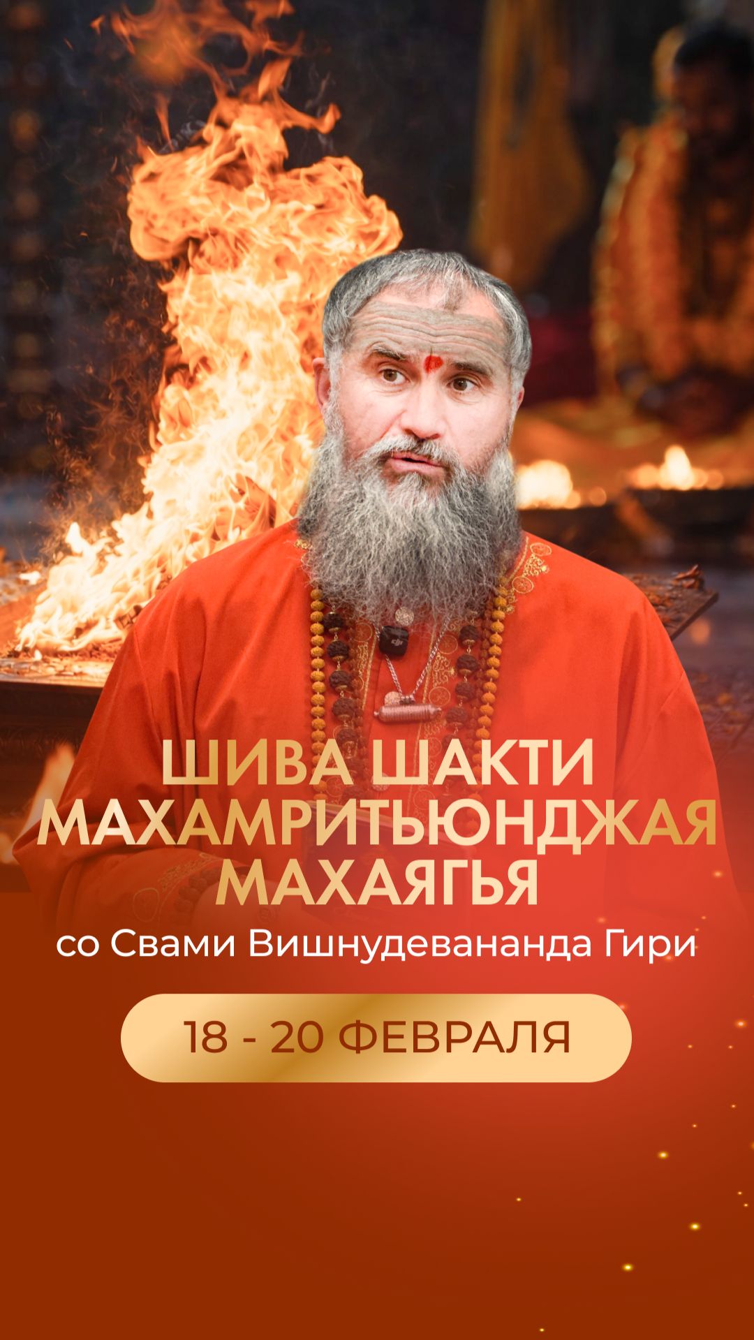 Шива Шакти Махамритьюнджая Махаягья с Гуру в Индии 18-20 февраля смотреть онлайн