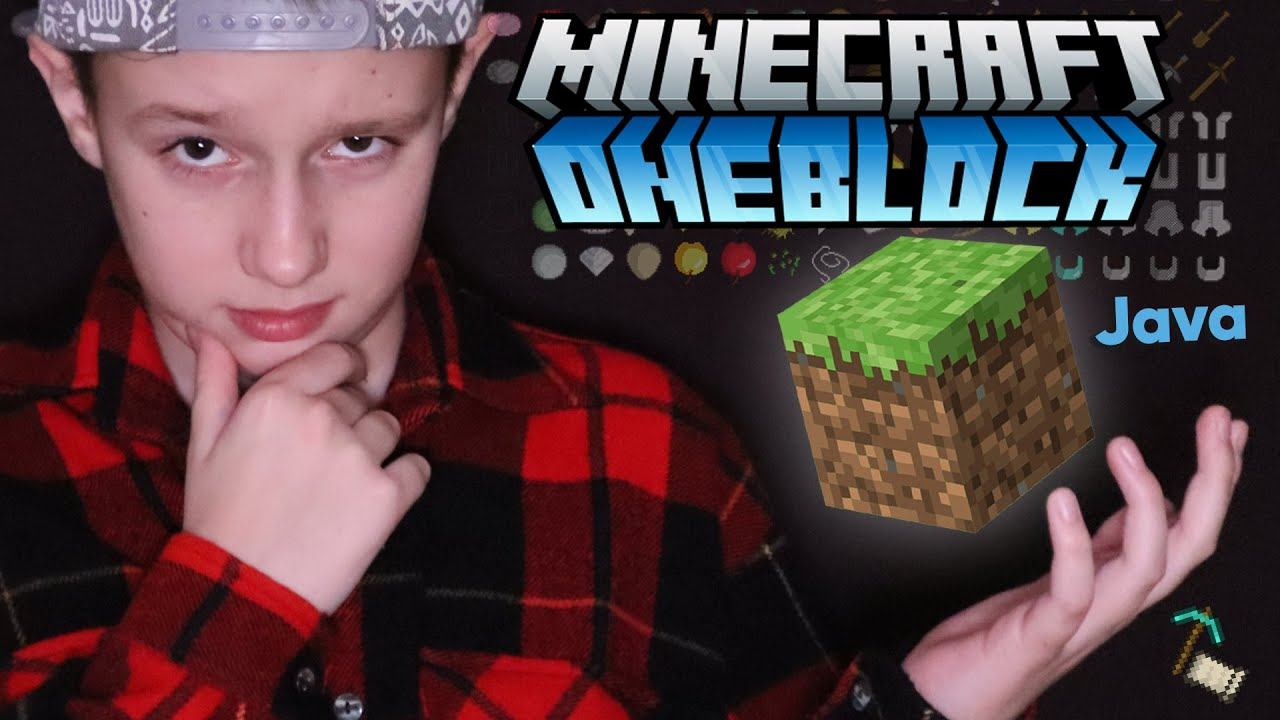 ✅ ДЛЯ Minecraft Java: Как СКАЧАТЬ и установить КАРТУ 1 БЛОК В МАЙНКРАФТ на ПК / One Block Minecraft смотреть онлайн