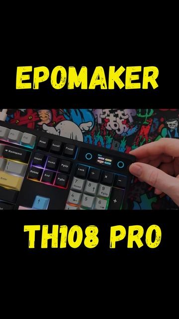 Полноразмерная клавиатура Epomaker TH108 PRO #epomaker #epomakerkeyboard смотреть онлайн