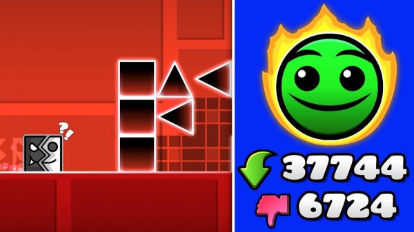 Самые НЕПОПУЛЯРНЫЕ ПЛАТФОРМЕРЫ в Geometry Dash