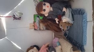 распаковочка одежды для кукол 16 см для Кати стеши и алисы