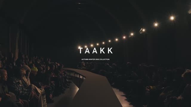 Показ мужской коллекции Taakk осень-зима 2026-2027