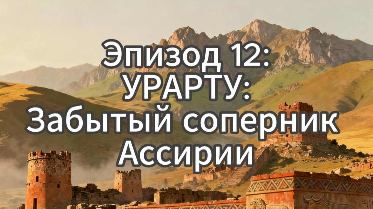 УРАРТУ. Древнее царство \ Соперник Ассирии \ Крепости в горах
