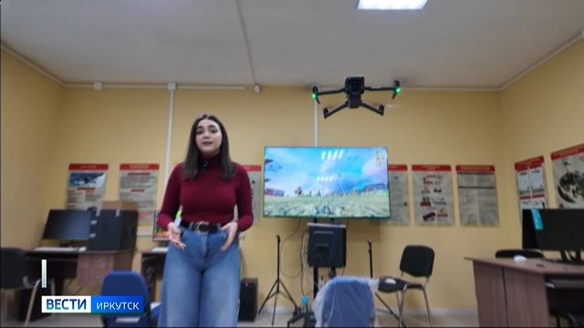Иркутское региональное отделение ДОСААФ России подготовило базу для обучения операторов дронов для в смотреть онлайн