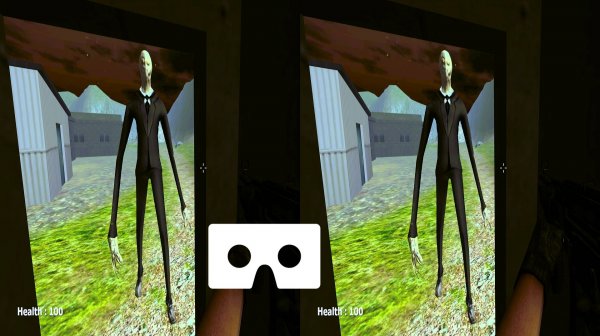 Слендермэн 3Д VR Slenderman MD  3D video SBS VR ch1