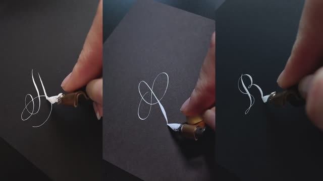 Почему острое перо — самый красивый инструмент в каллиграфии смотреть онлайн