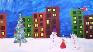 Мультфильм "С новым годом", Кокорина Александра, 10 лет