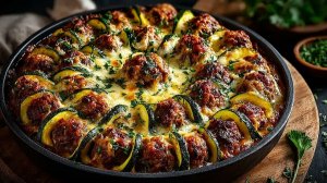 Невероятно ВКУСНО! Лучше ГОЛУБЦОВ! Кабачки с Фаршем в Духовке БЕЗ ХЛОПОТ. Быстрый УЖИН из кабачков