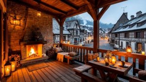 Зимняя ночь в старой деревне | Relax Ambient