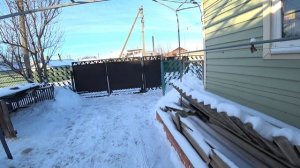 Зима. Снег. Виноград