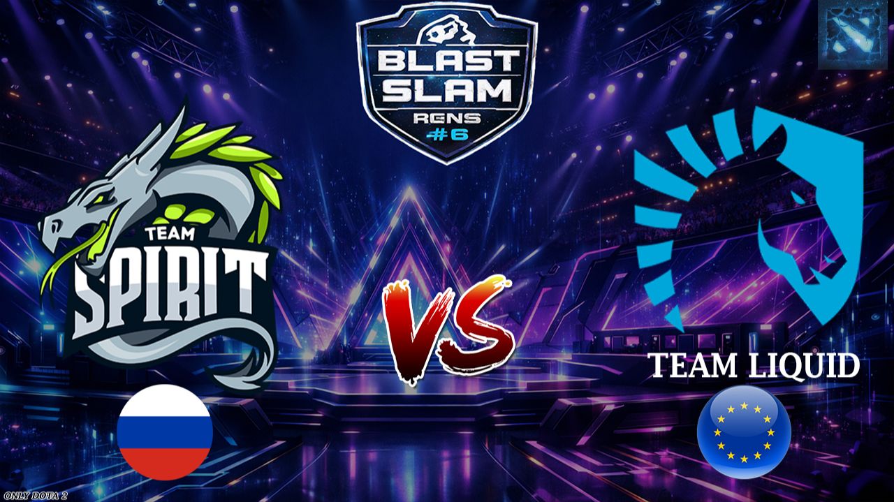 СПИРИТ ПРОТИВ ЛИКВИД! | Spirit vs Liquid (BO1) BLAST Slam 6 смотреть онлайн
