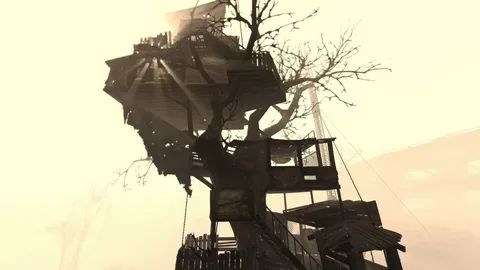 Невероятный дом на дереве и сражение с пиратом роблокс Roblox Treehouse Apocalypse