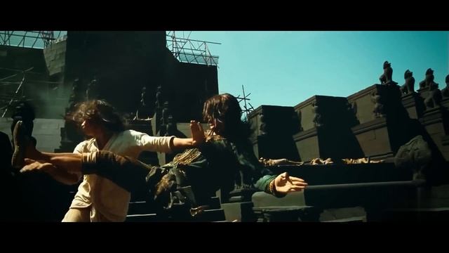 Финальный бой с злым шаманом в фильме Онг Бак 3. смотреть онлайн