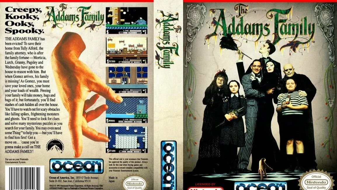 The Addams Family (NES) смотреть онлайн