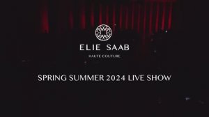 Показ женской коллекции Elie Saab Haute Couture весна-лето 2024