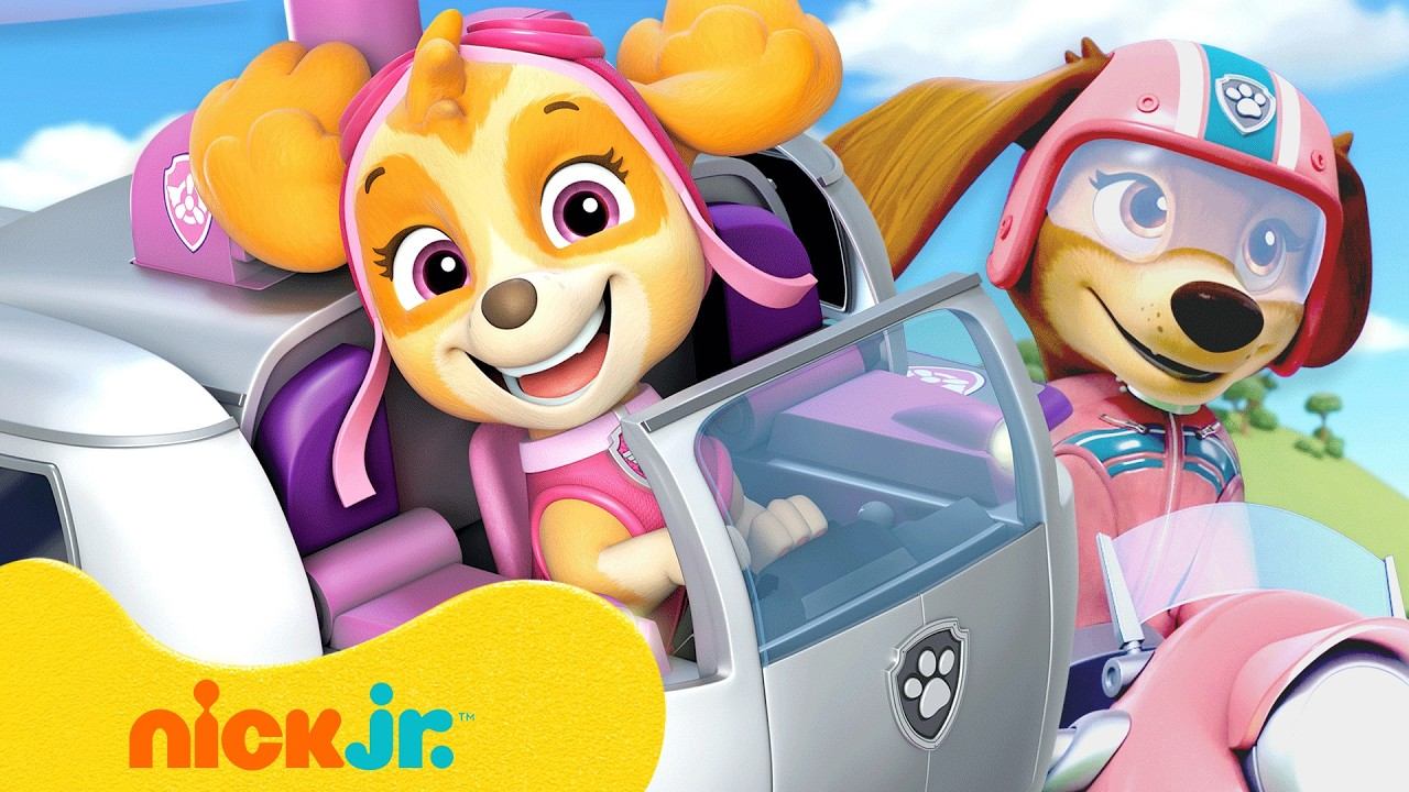 Щенячий патруль | Девчачьи Спасения! со Скай, Эверест и Либерти | 60 минут | Nick Jr. Cyrillic смотреть онлайн