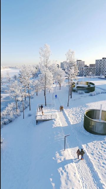 Зимой здесь будет тишина, свет и простор. смотреть онлайн