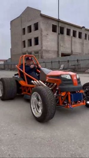 Гоночная газонокосилка Husqvarna 😎💪