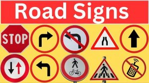 Дорожные знаки на английмском языке \\\ Traffic Signs in english with Images