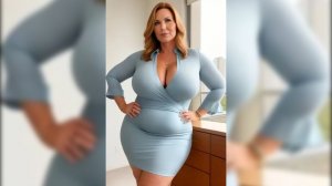 Stunning CHUBBY Curvy Women OVER 45+ CAN be Happy and Beautiful | Mature Women Older