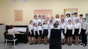 Сводный старший хор района Крейда ДМШ №3 г.Белгород инструментальное отделение
