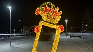 Фото-рамка светодиодная, уличная.