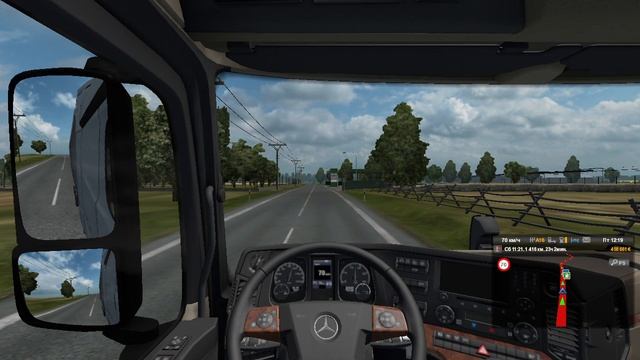 17) Euro Truck Simulator 2 Скутеры (9т) (2613км) 1719км - 1117км Стамбул (TR) - Вентспилс (LV)