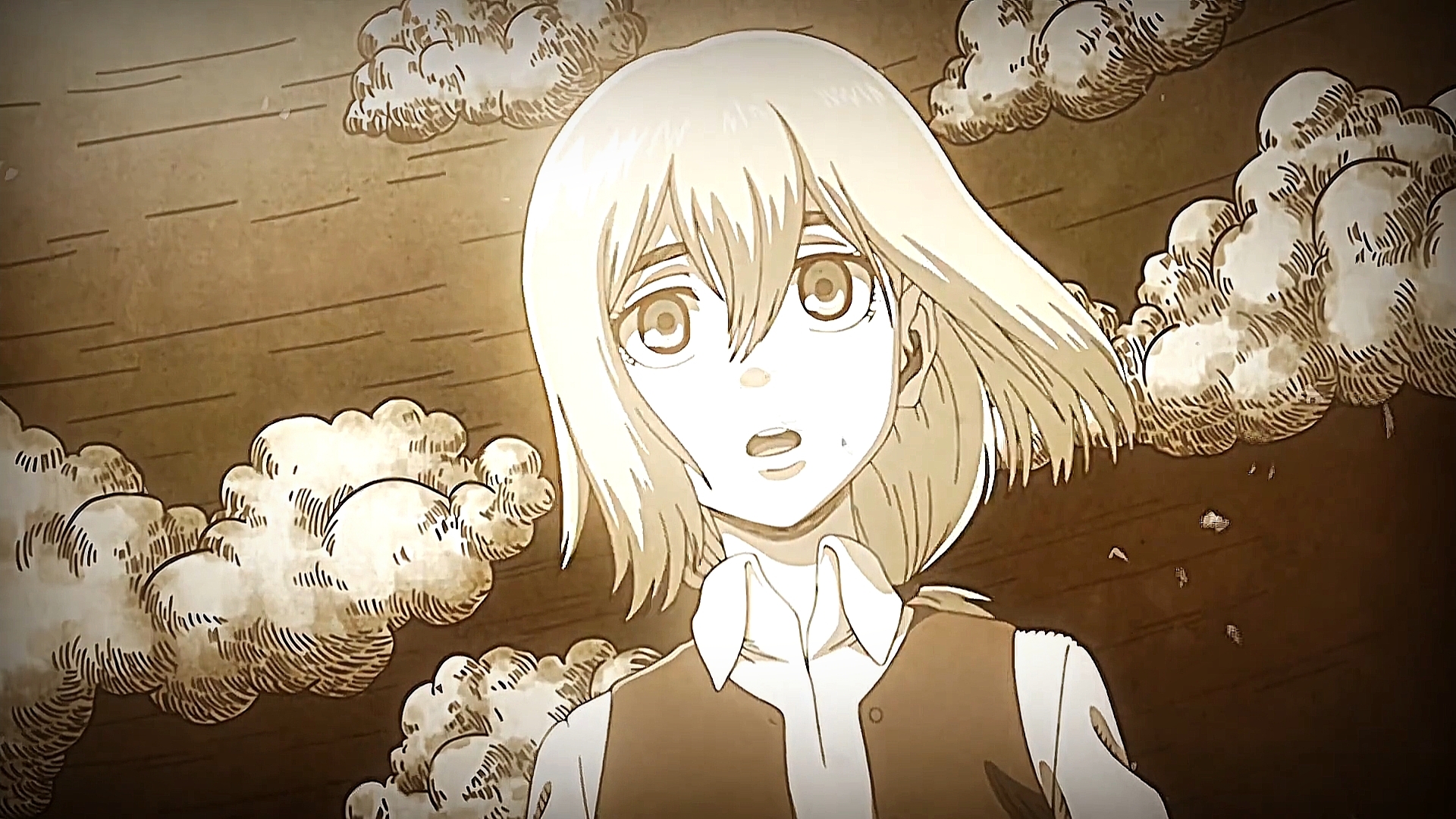 Атака титанов - Эндинг 4 | 4k | 60FPS | Creditless | смотреть онлайн