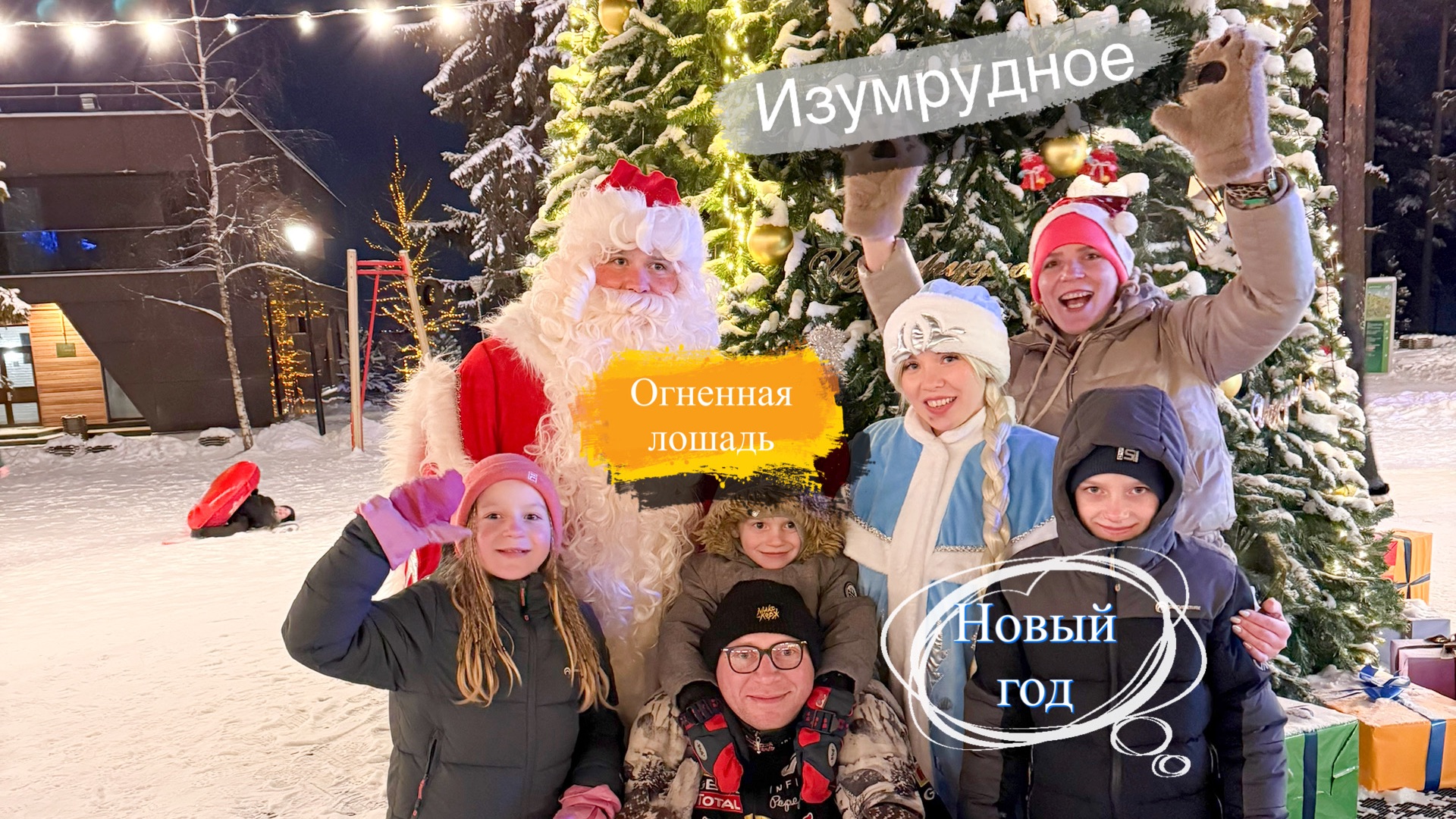 Год Огненной лошади встречаем в парк отеле Изумрудный Горьковское море Новогодние сани в Горе море смотреть онлайн