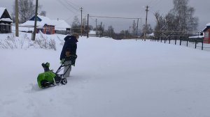 Нас замело, три дня "невыездные". Ремонт сеней идет дальше. Живем в деревне. Февраль 2026