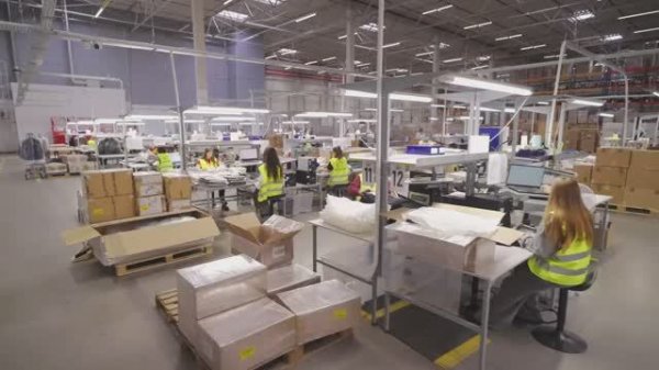 Склад консолидации Группы компаний "Карго Транс" в Польше